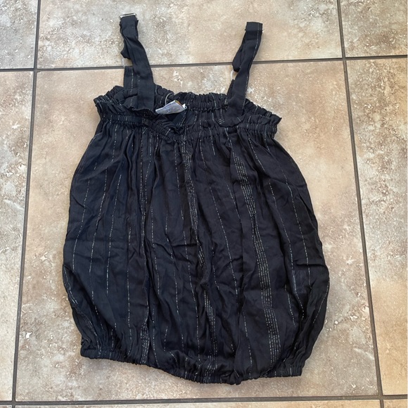 CYN black sheer tube-tank top | NWT - Picture 6 of 6